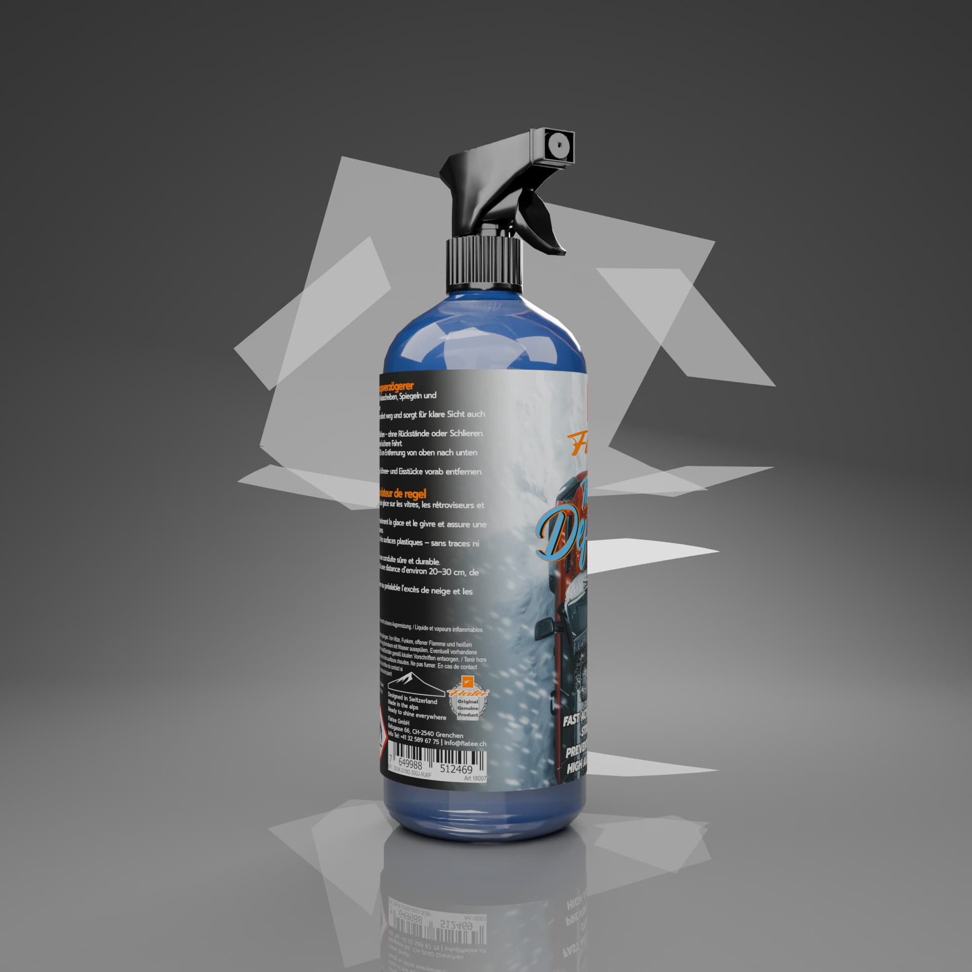 Flatee The Ice Defroster 750ml - Schnell-Enteiser mit Neuvereisungsverzögerer 18007 – Bild 4