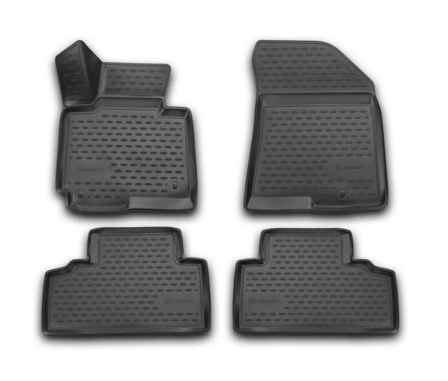 KIA CARENS 4 - TPE GUMMI FUSSMATTEN