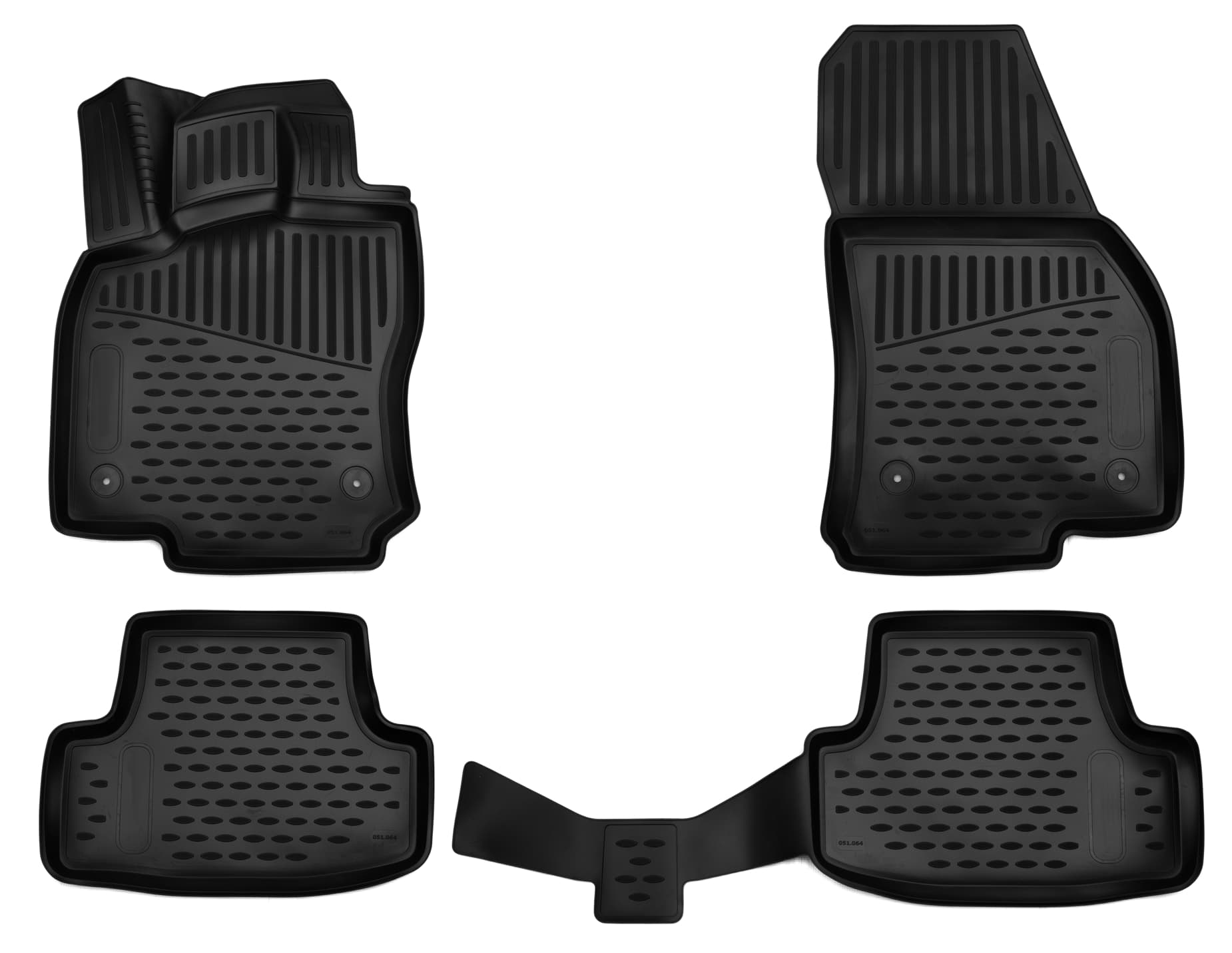 VW T-ROC - TPE GUMMI FUSSMATTEN