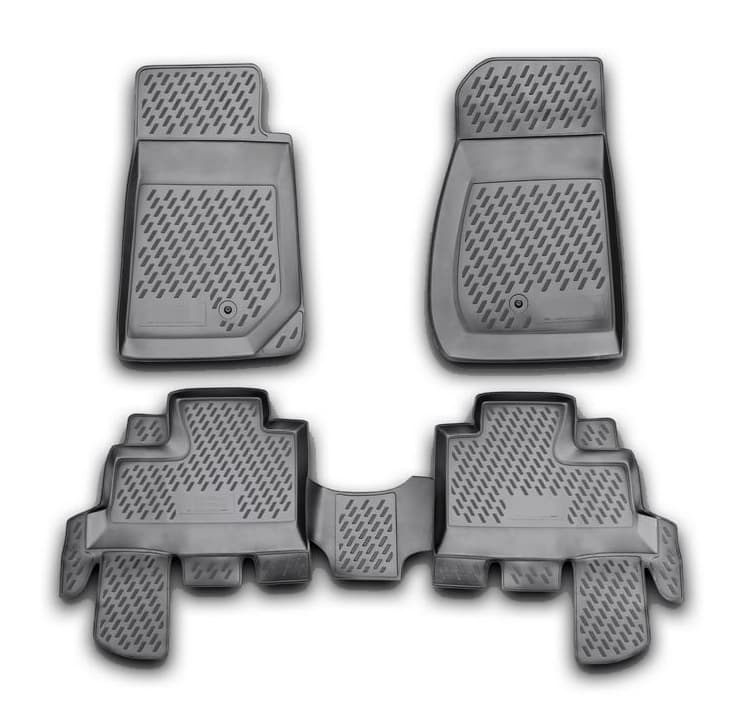 JEEP WRANGLER 3 JK - TPE GUMMI FUSSMATTEN