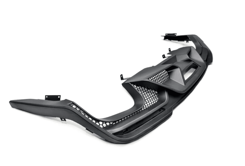 FORD MUSTANG 6 2017+ - PERFORMANCE GT500 OPTIK HECK DIFFUSOR OO-OO – Bild 2