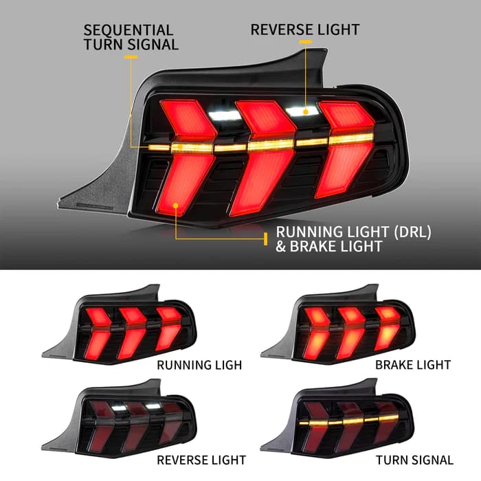 FORD MUSTANG V - LED RÜCKLEUCHTEN V.1 – Bild 2