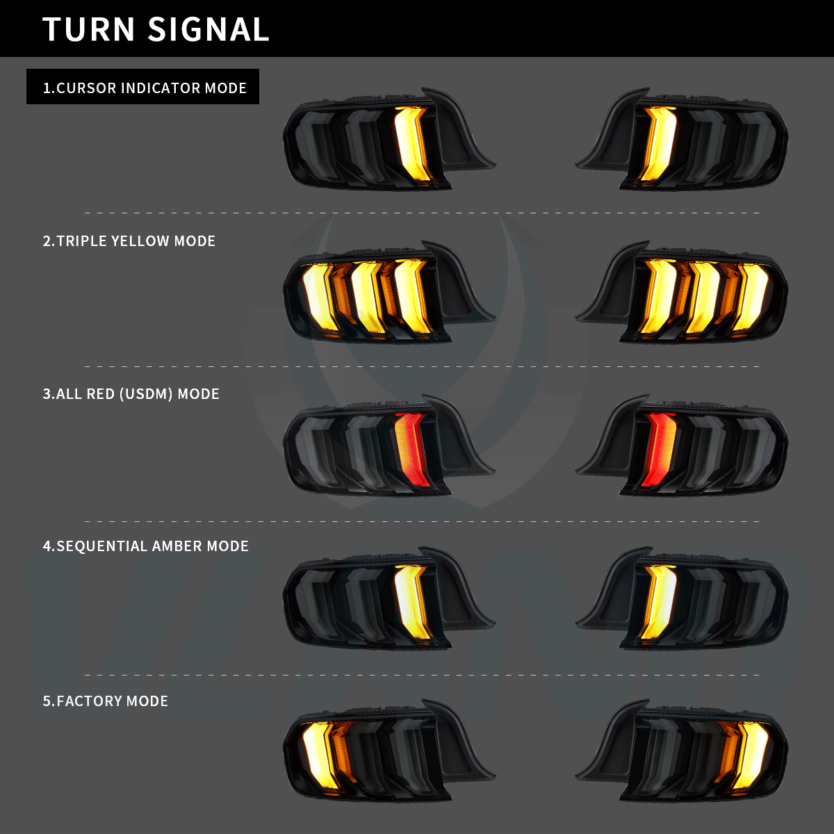 FORD MUSTANG S550 - LED RÜCKLEUCHTEN – Bild 5