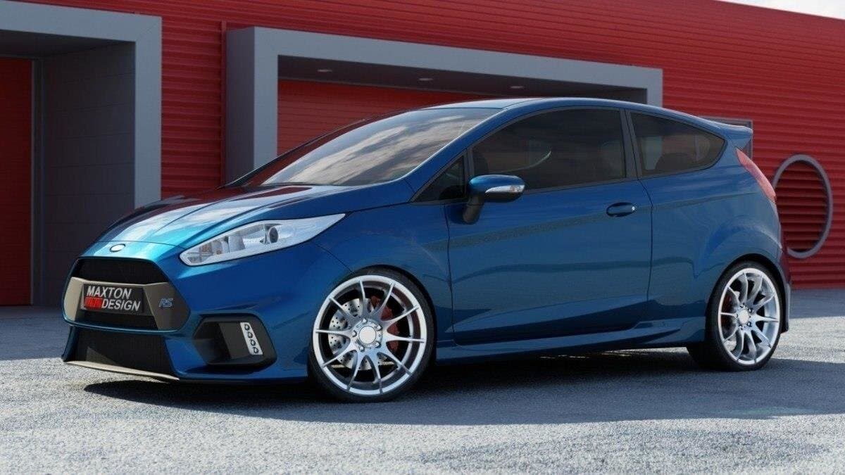 FORD FIESTA - MAXTON DESIGN FRONTSCHÜRZE FRONT STOSSSTANGE FOCUS RS OPTIK – Bild 3