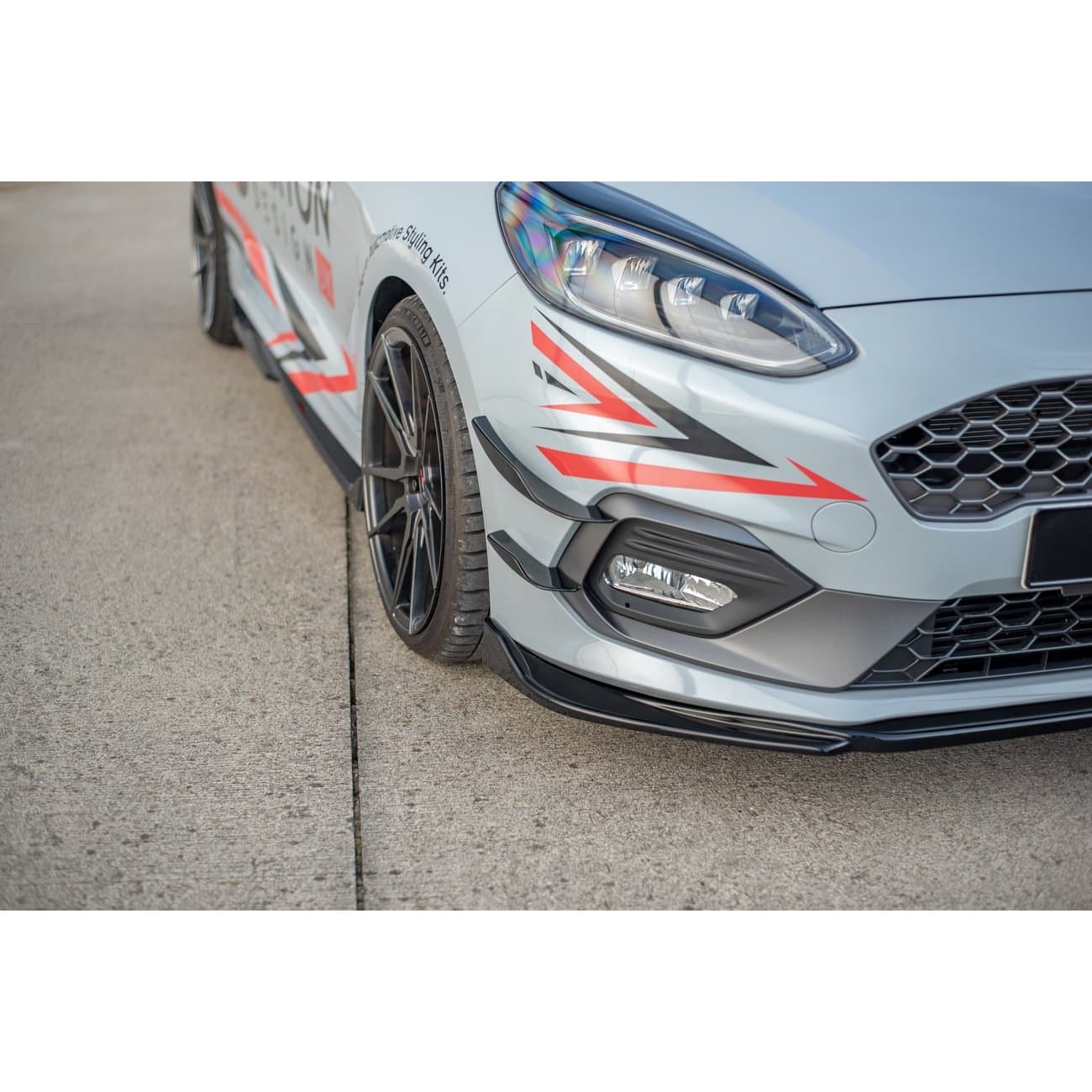 FORD FIESTA ST-LINE - MAXTON DESIGN FRONTSPOILER LIPPE (DTC) – Bild 2