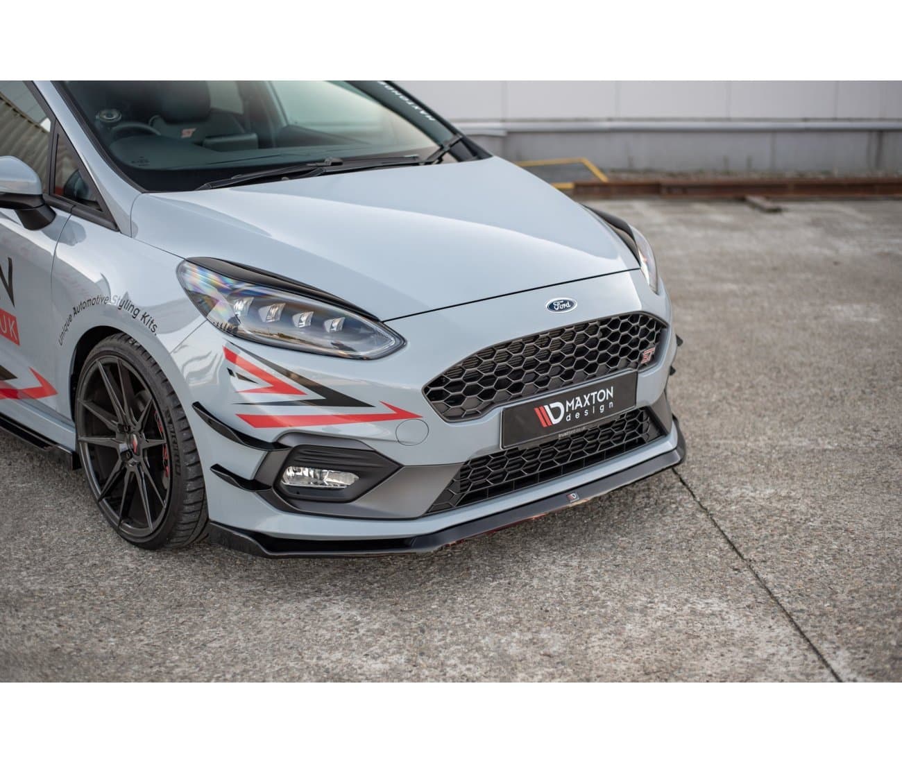 FORD FIESTA ST-LINE - MAXTON DESIGN FRONTSPOILER LIPPE V.5 – Bild 2