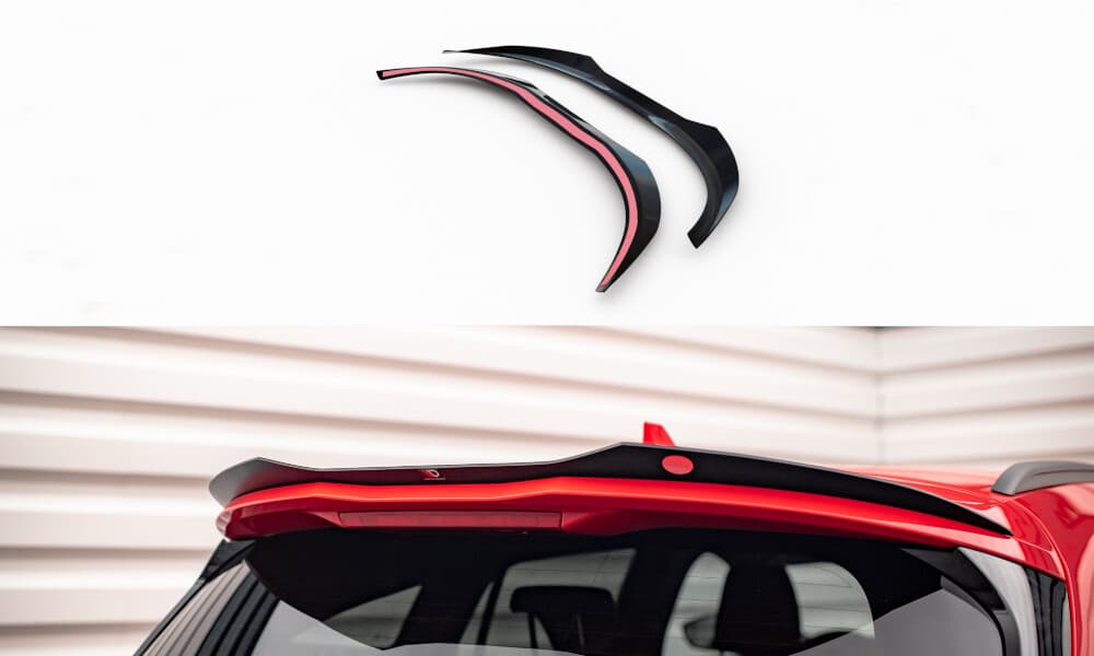 FORD FOCUS ST-LINE TURNIER - MAXTON DESIGN DACHSPOILER LIPPE ABRISSKANTE