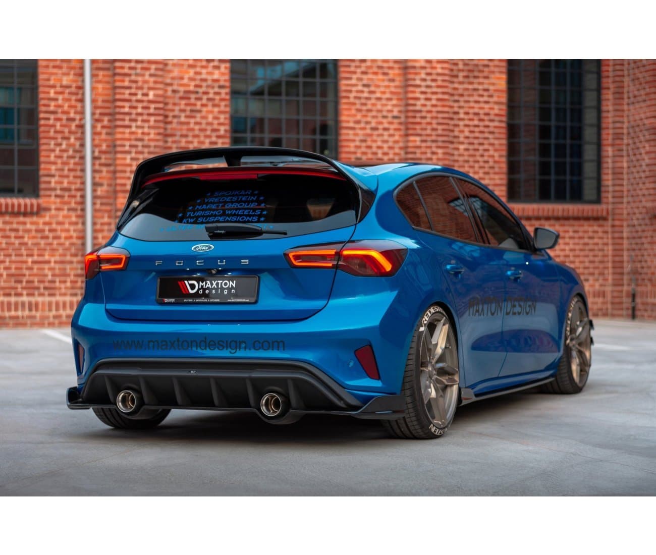 FORD FOCUS - MAXTON DESIGN DACHSPOILER – Maxton Design