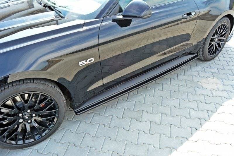 FORD MUSTANG GT 6 - MAXTON DESIGN SEITENSCHWELLER CUP LEISTEN – Bild 5