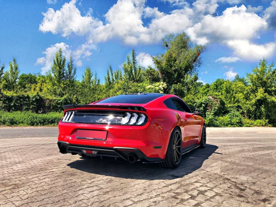 FORD MUSTANG 6 - MAXTON DESIGN SEITENSCHWELLER CUP LEISTEN – Bild 5