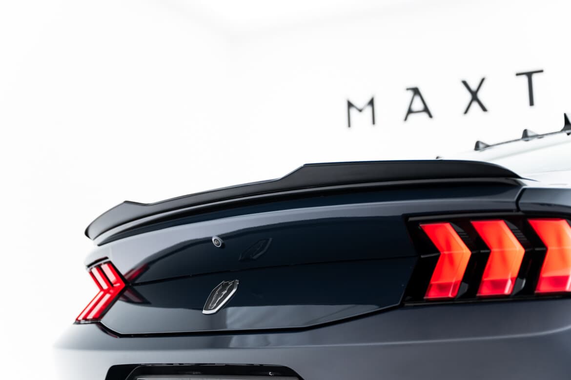 FORD MUSTANG 7 DARK HORSE - MAXTON DESIGN ABRISSKANTE HECKLIPPE HECKSPOILER LIPPE – Bild 3