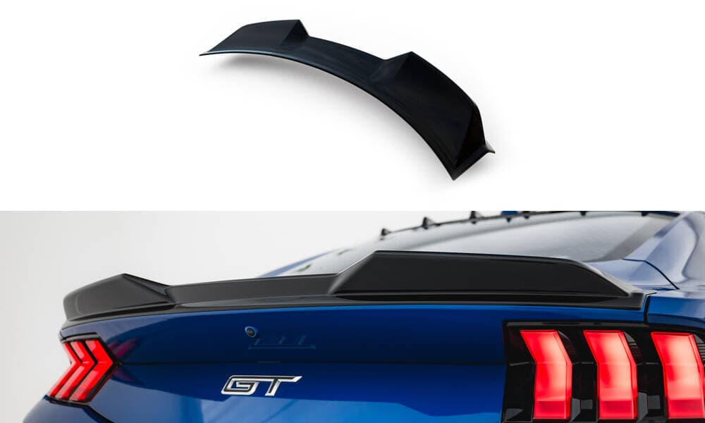 FORD MUSTANG 7 - MAXTON DESIGN 3D ABRISSKANTE HECKLIPPE HECKSPOILER LIPPE – Maxton Design