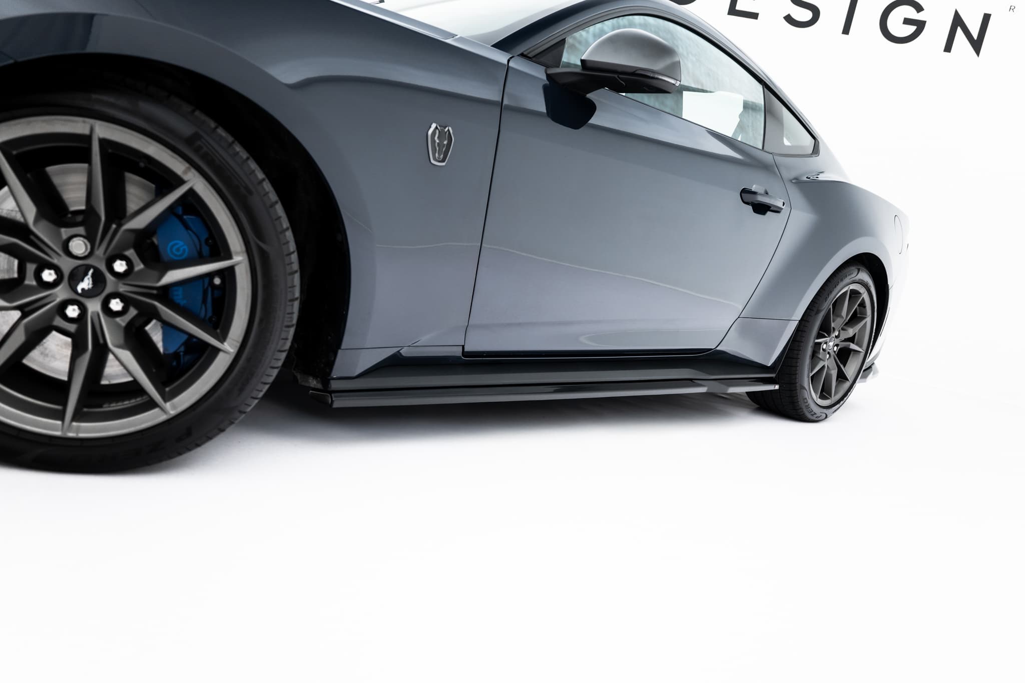 FORD MUSTANG 7 DARK HORSE - MAXTON DESIGN SEITENSCHWELLER CUP LEISTEN – Bild 2