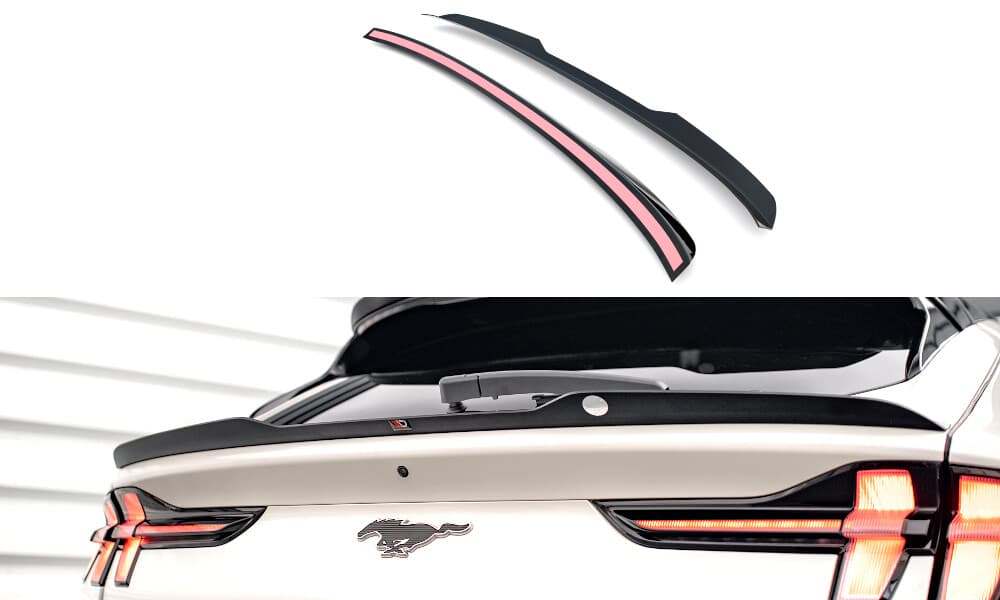 FORD MUSTANG MACH-E - MAXTON DESIGN ABRISSKANTE HECKLIPPE SPOILERLIPPE – Maxton Design