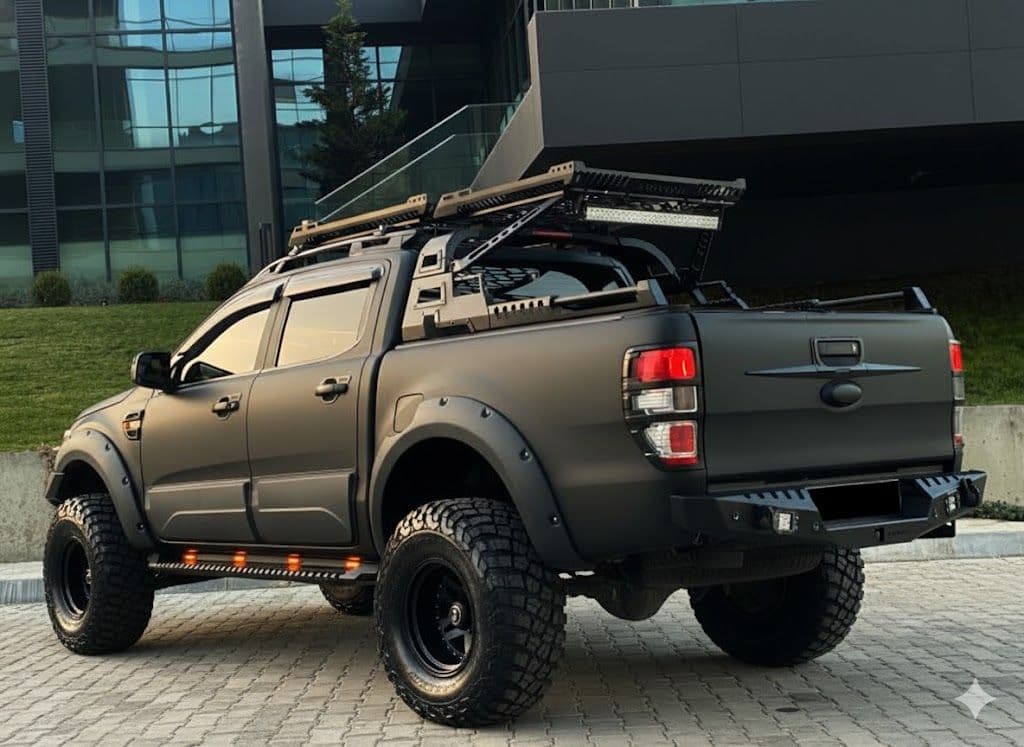 FORD RANGER T6 T7 T8 - 4-TEILIGES SET KARROSSERIEVERKLEIDUNG SEITENVERKLEIDUNG – Bild 3