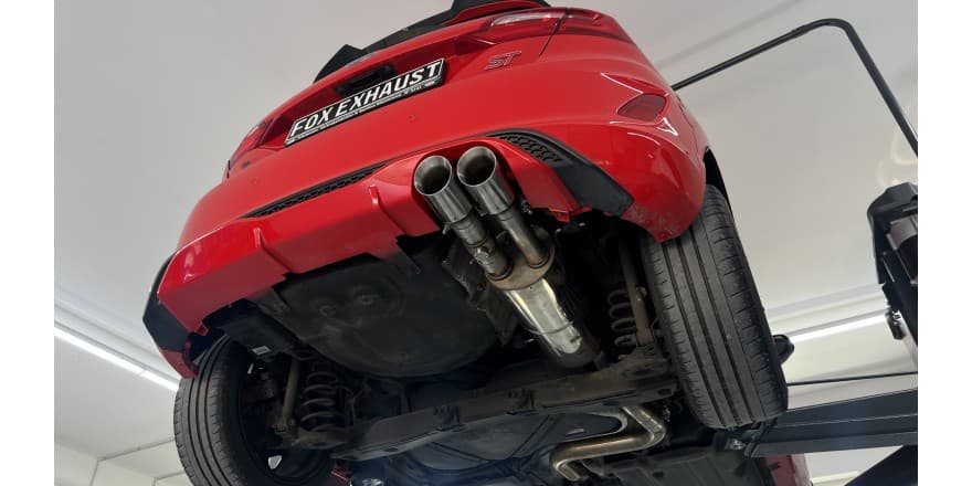 FORD FIESTA ST - FOX SPORTAUSPUFF ANLAGE AB OPF – Bild 4