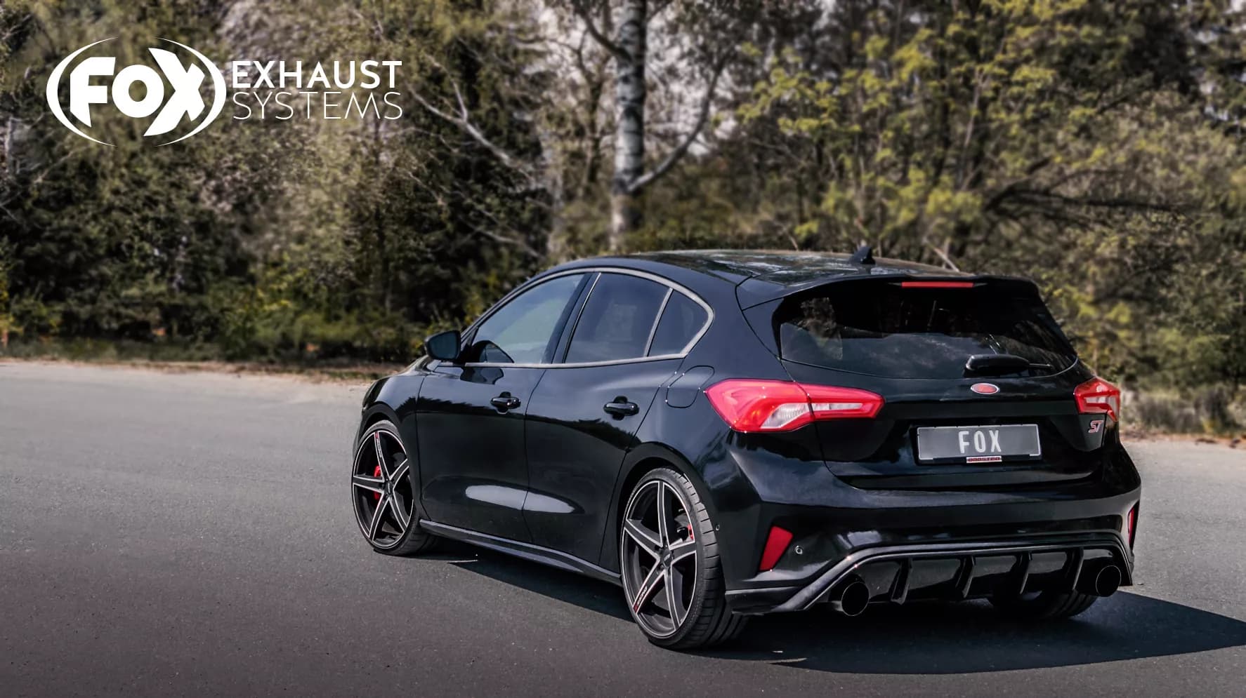 FORD FOCUS ST - FOX DUPLEX SPORT AUSPUFF ANLAGE AB OPF – Bild 2