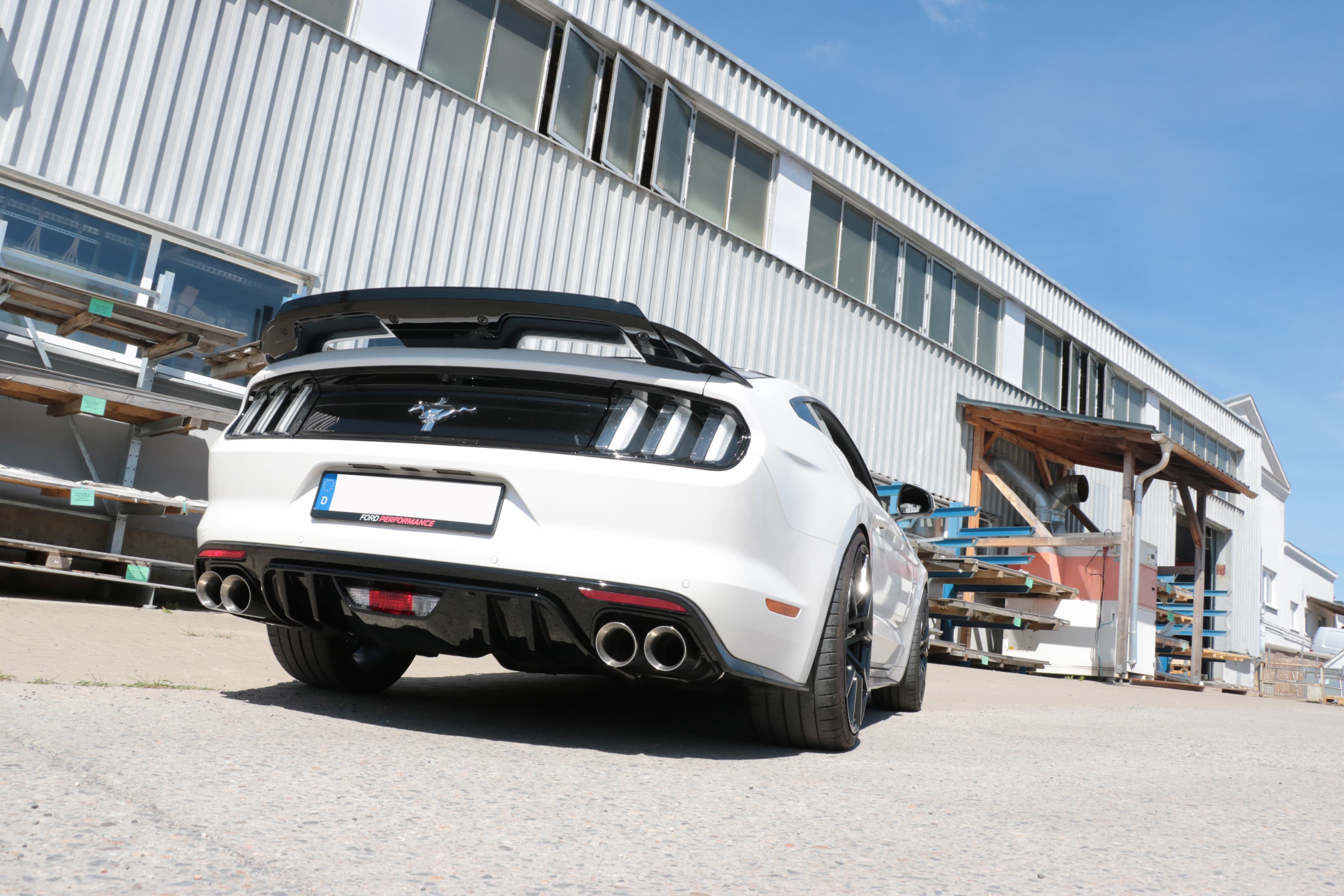 FORD MUSTANG 5.0l V8 GT - FOX DUPLEX SPORTAUSPUFF – Bild 2