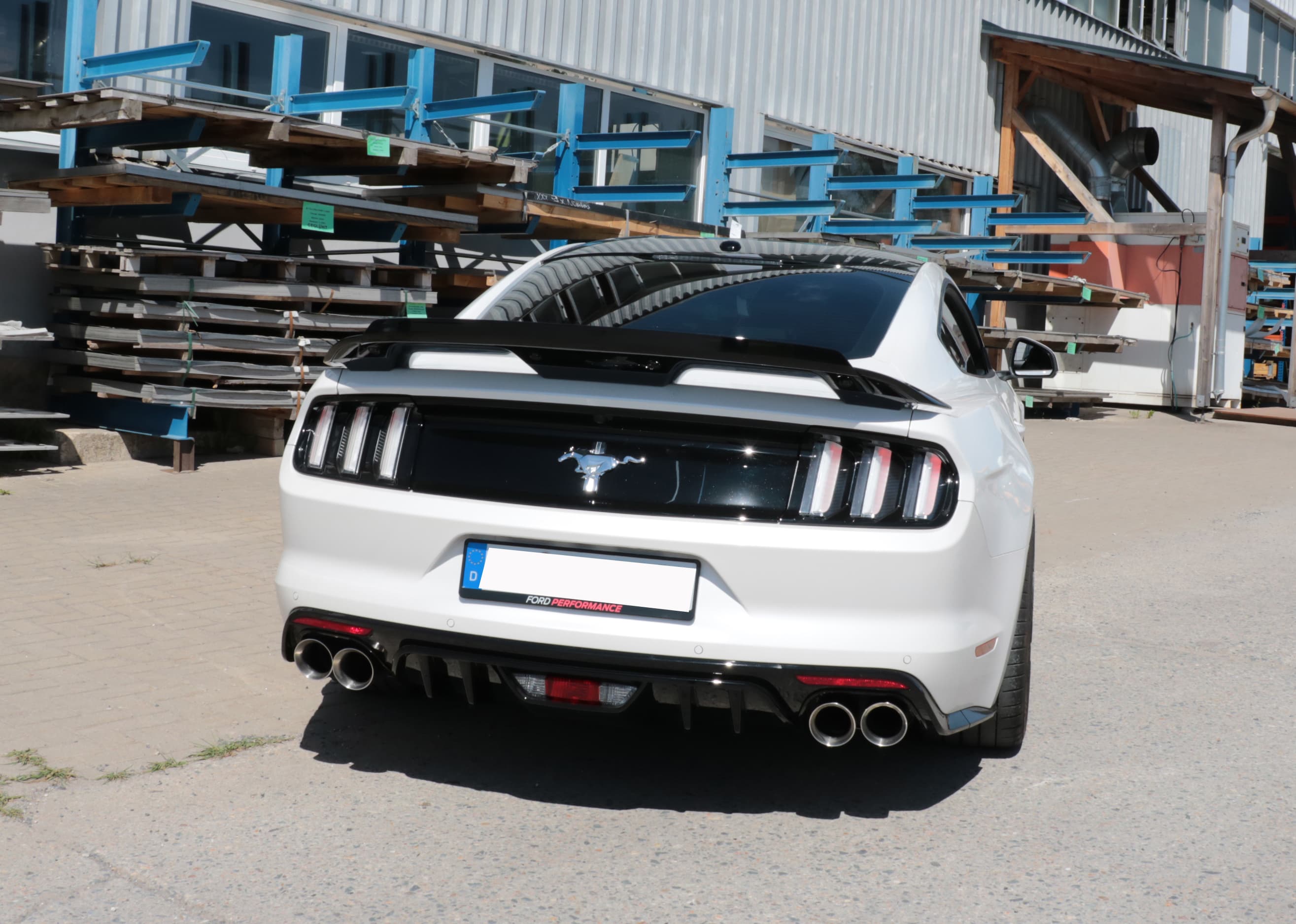 FORD MUSTANG 5.0l V8 GT - FOX DUPLEX SPORTAUSPUFF – Bild 4