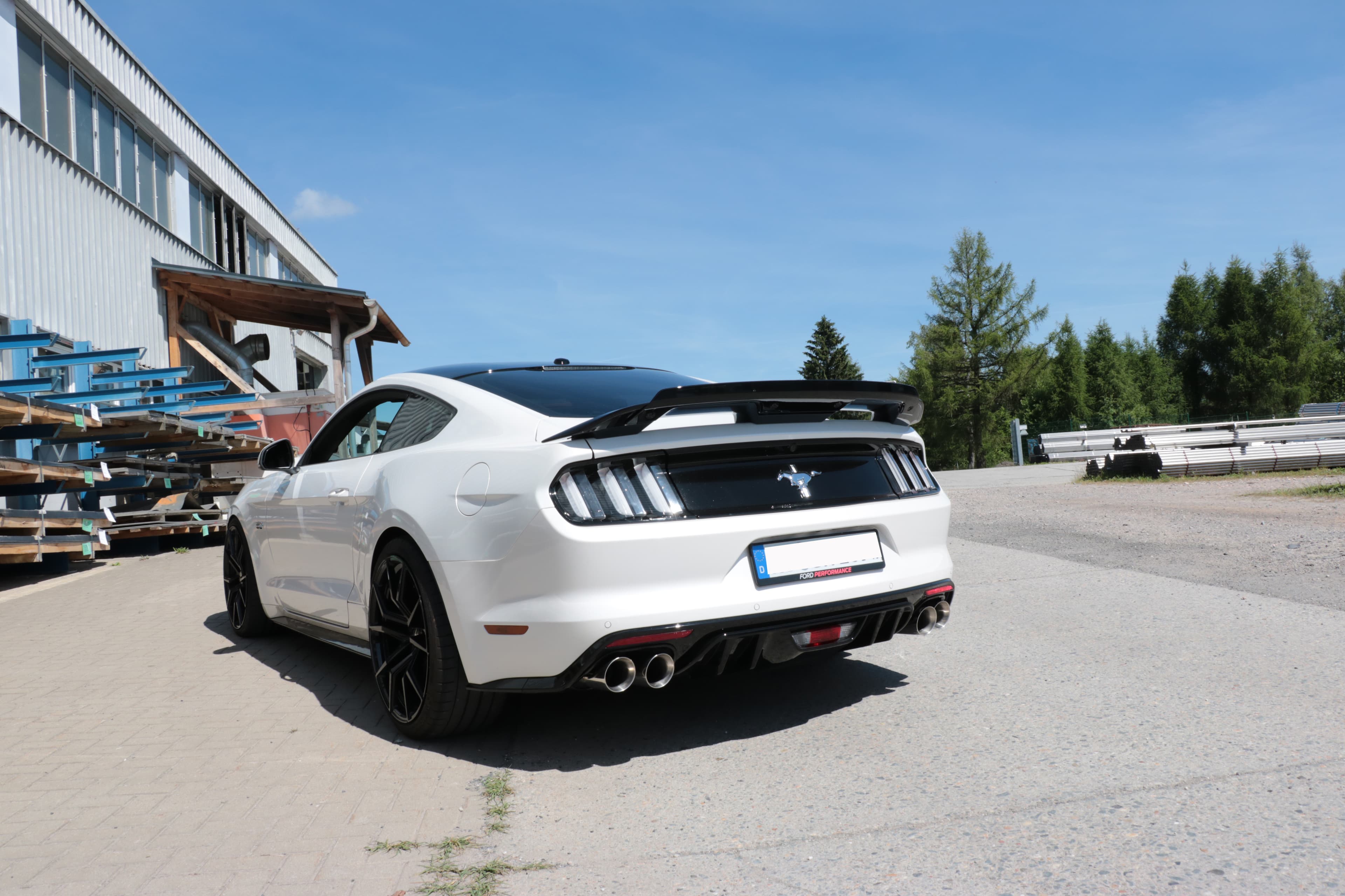 FORD MUSTANG 5.0l V8 GT - FOX DUPLEX SPORTAUSPUFF – Bild 5