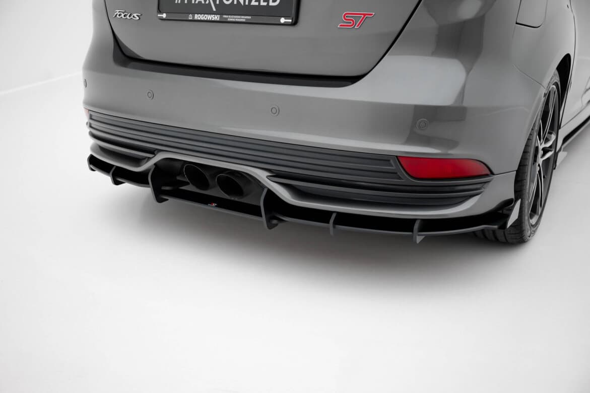 FORD FOCUS ST - MAXTON DESIGN HECK SIDE SEITEN FLAPS SPOILER – Bild 4