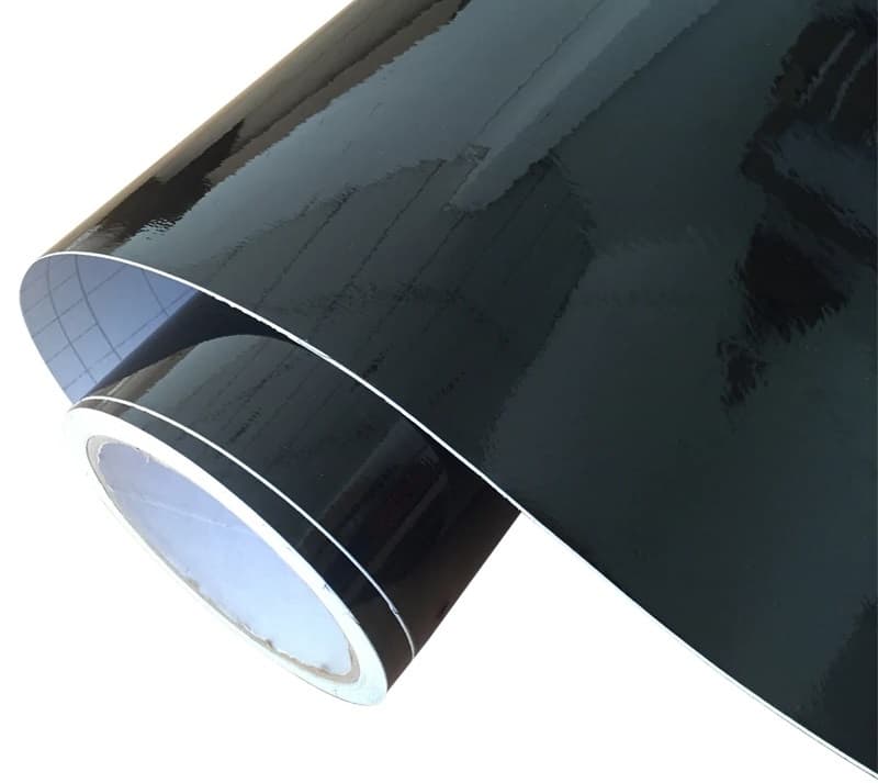 SCHWARZ GLANZ FOLIE 1.52Mx1M