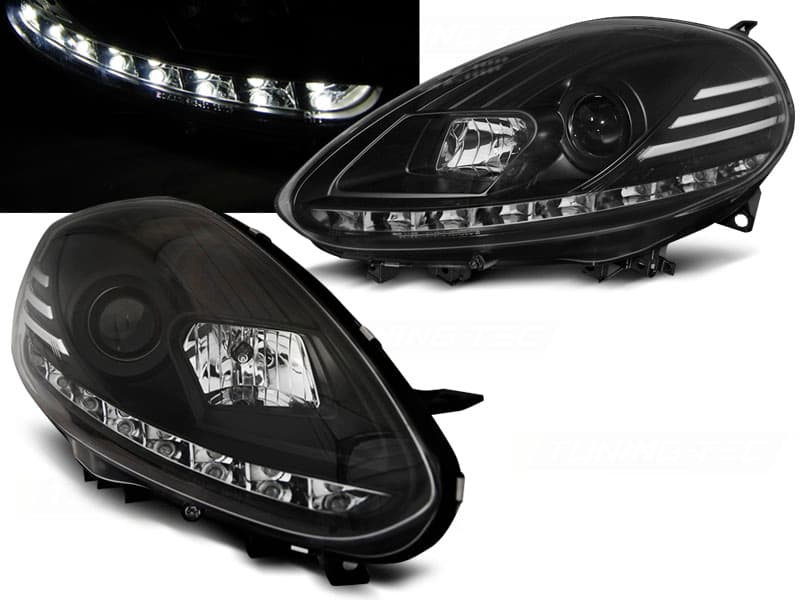 FIAT PUNTO EVO - LED TAGFAHRLICHT SCHEINWERFER
