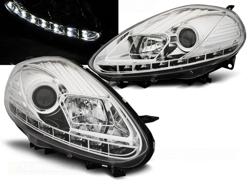 FIAT PUNTO EVO - LED TAGFAHRLICHT SCHEINWERFER