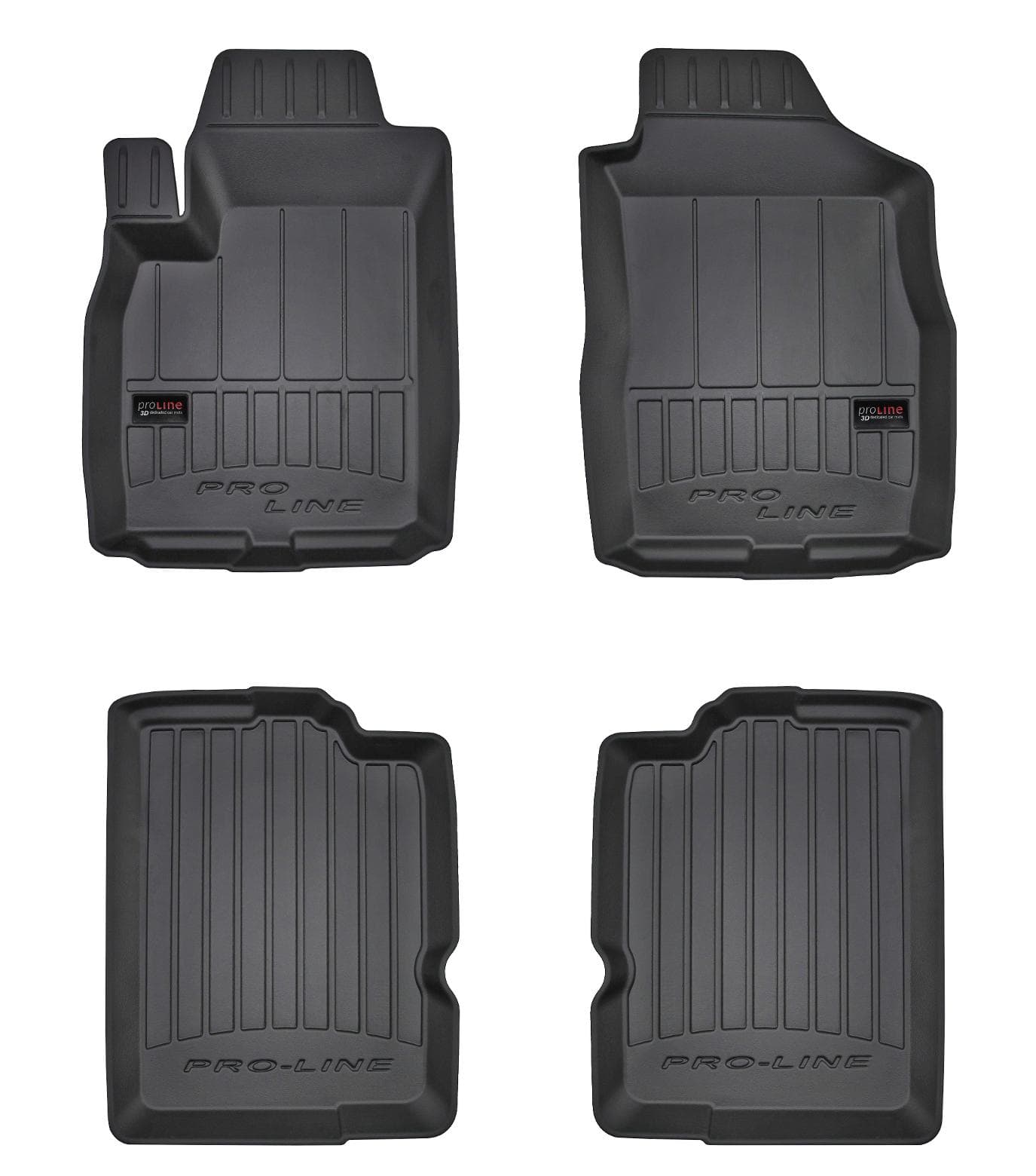 FIAT PANDA - 3D GUMMIFUSSMATTEN