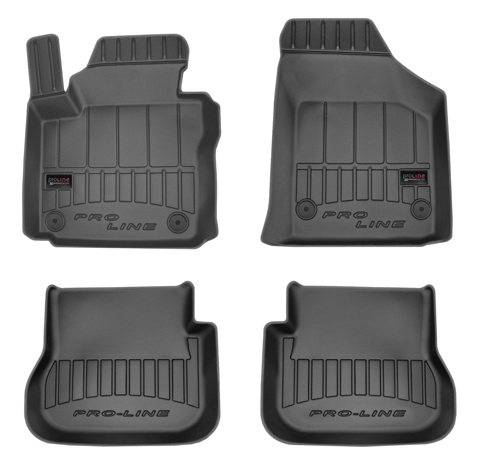 VW CADDY COMBI - 3D GUMMIFUSSMATTEN