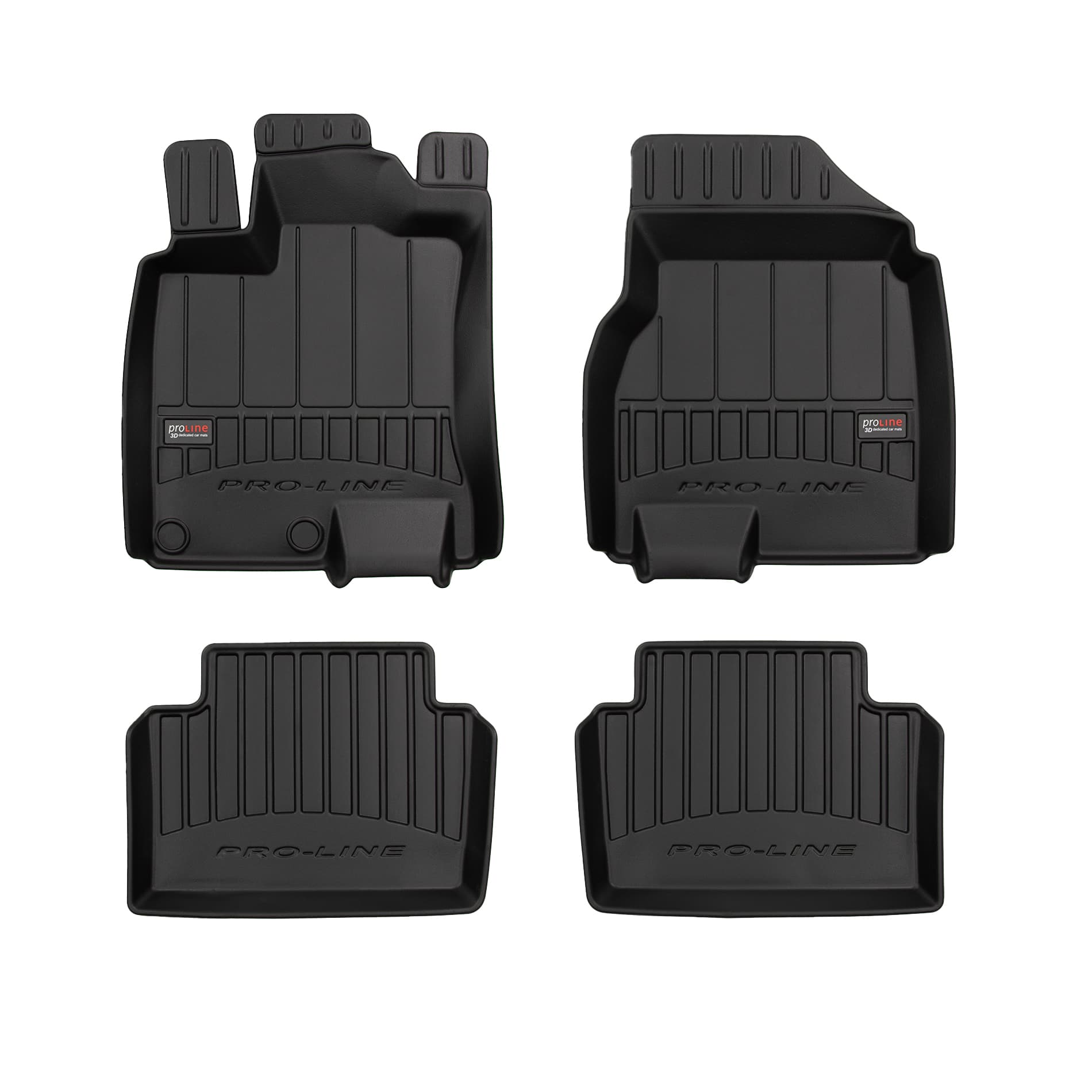 NISSAN QASHQAI +2 - 3D GUMMIFUSSMATTEN