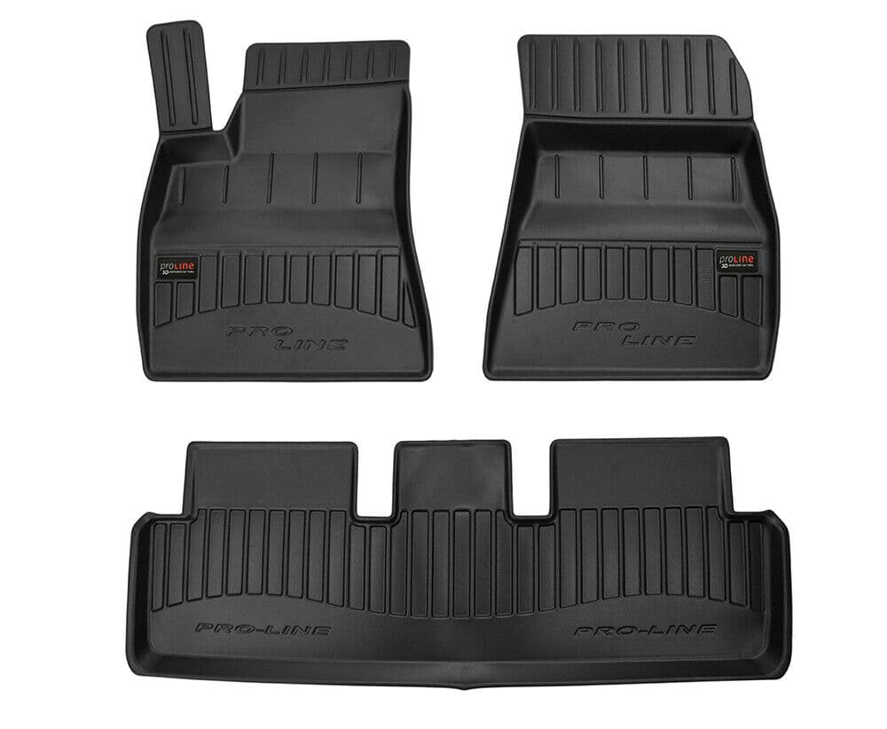 TESLA MODEL 3 - 3D GUMMIFUSSMATTEN