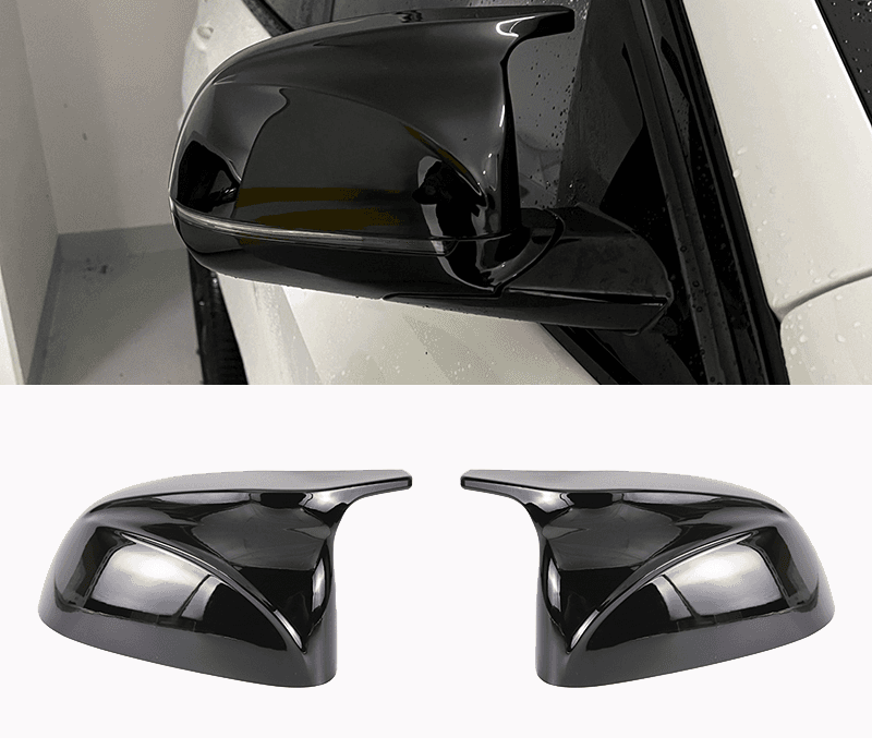 BMW X5 - SPIEGELKAPPEN SCHWARZ GLANZ V.2