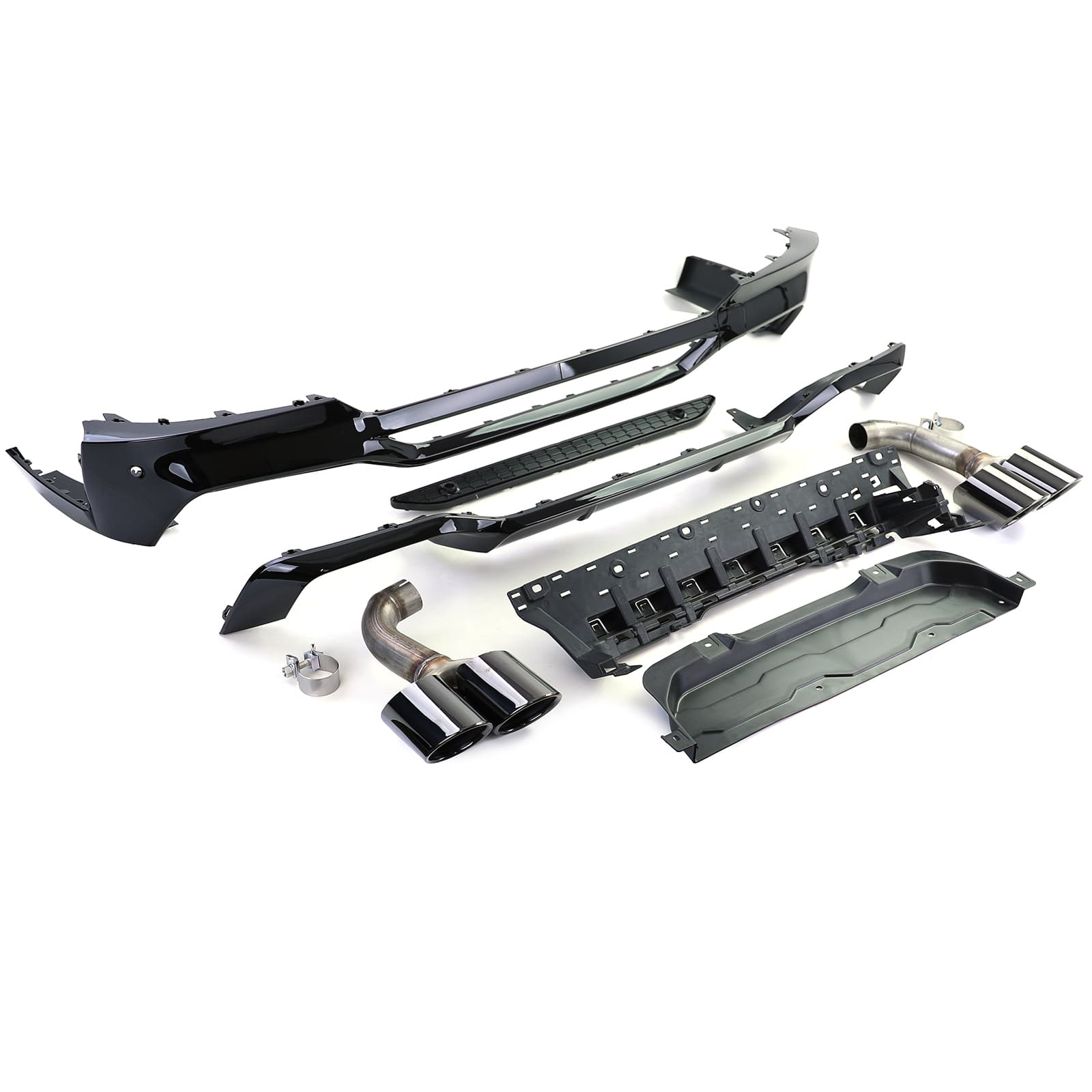 BMW X4 - HECK DIFFUSOR UMBAU KIT PERFORMANCE OPTIK V.1 – Bild 2