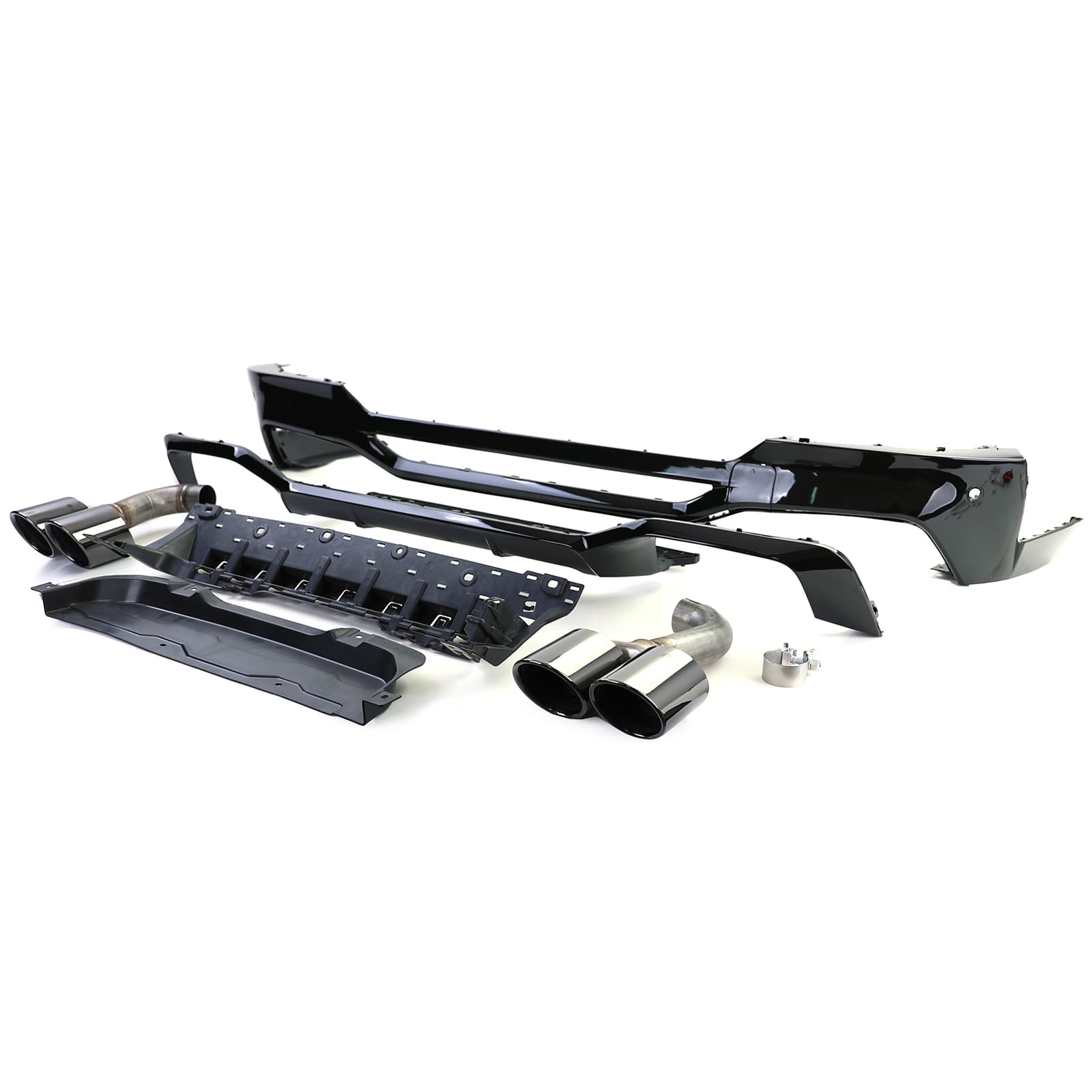 BMW X4 - HECK DIFFUSOR UMBAU KIT PERFORMANCE OPTIK V.1 – Bild 3