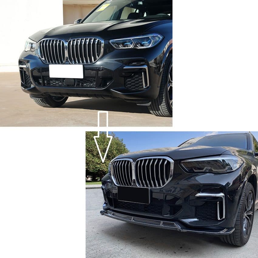 BMW X5 - FRONTSPOILER LIPPE PERFORMANCE OPTIK V.2 – Bild 2