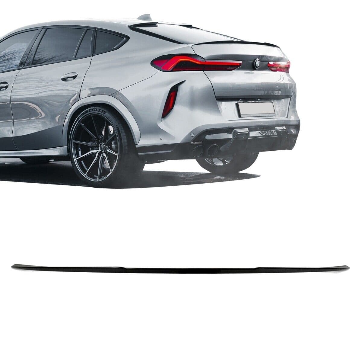 BMW X6 - HECKLIPPE SPOILER SCHWARZ V.1