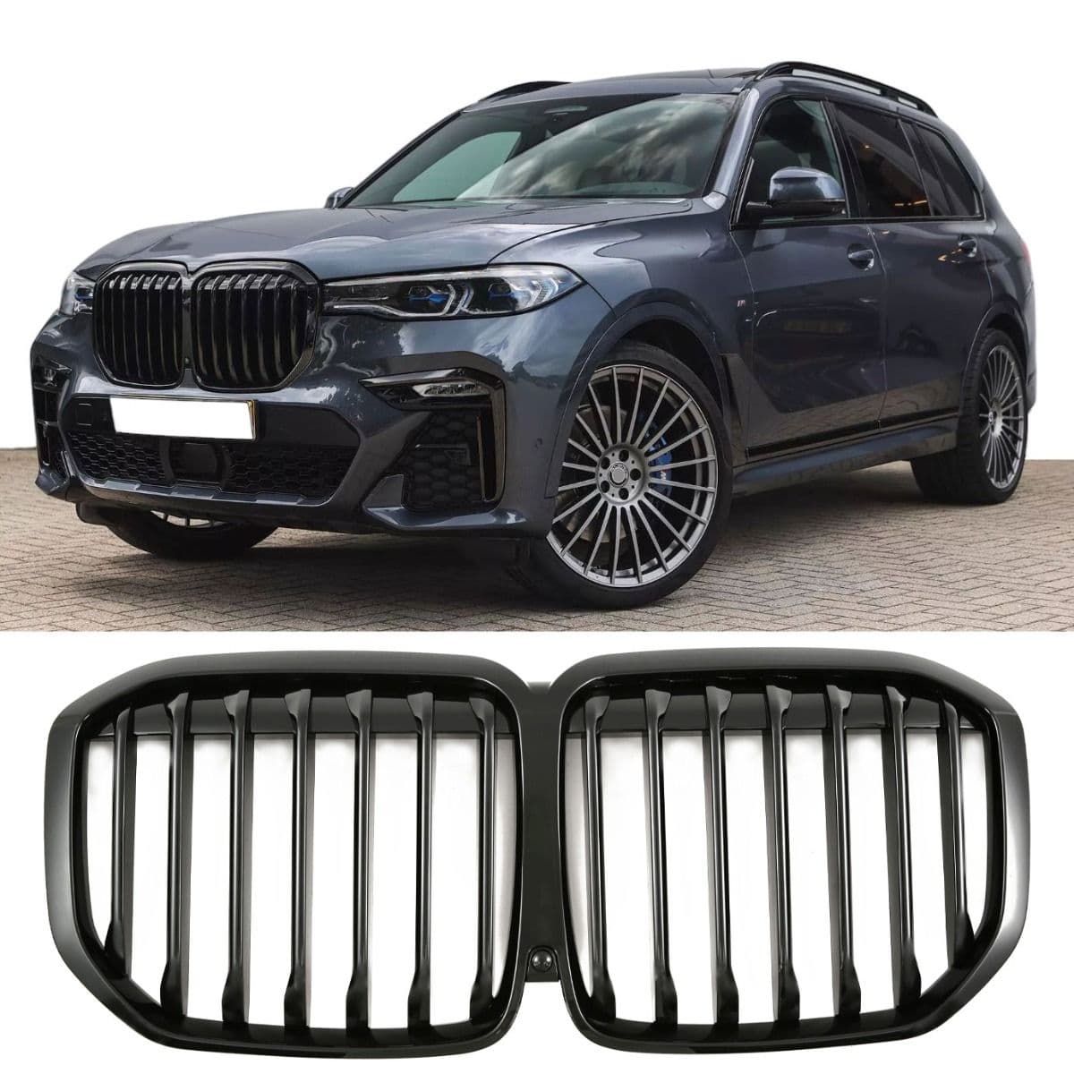 BMW X7 - SPORTGRILL GLANZ M PERFORMANCE OPTIK V.3