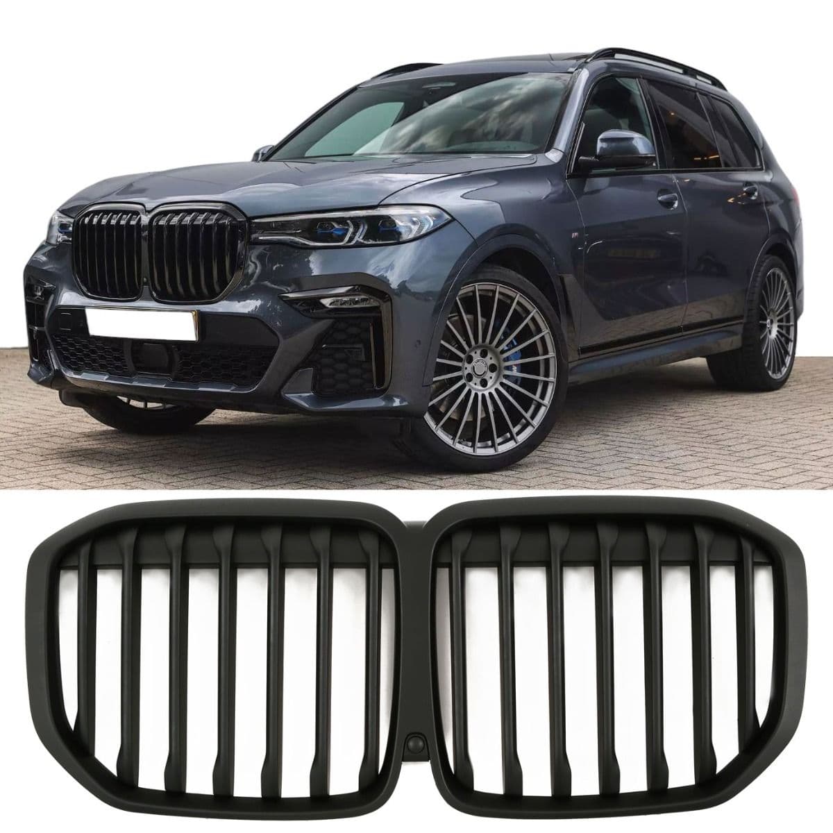 BMW X7 - SPORTGRILL MATT M PERFORMANCE OPTIK V.4