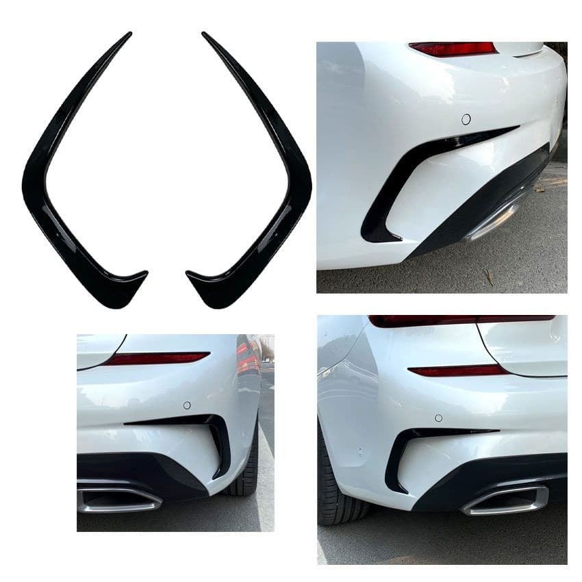 BMW G20 - HECK FLAPS SPLITTER CANARDS V.2