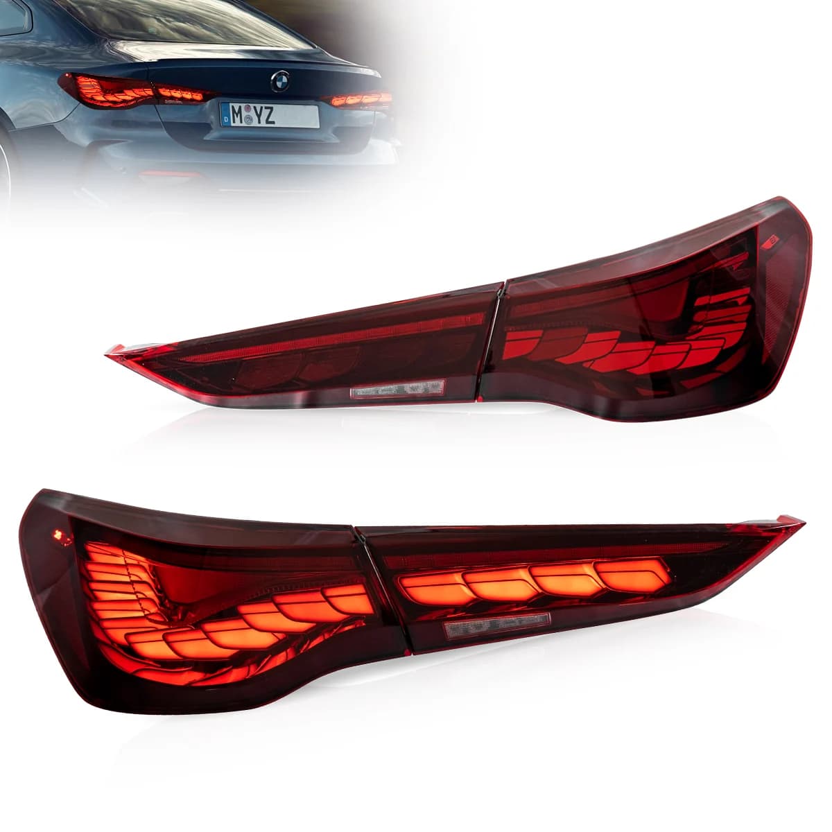 BMW G26 GRAN COUPE - OLED LIGHTBAR RÜCKLEUCHTEN (DYNAMIC) – Bild 2