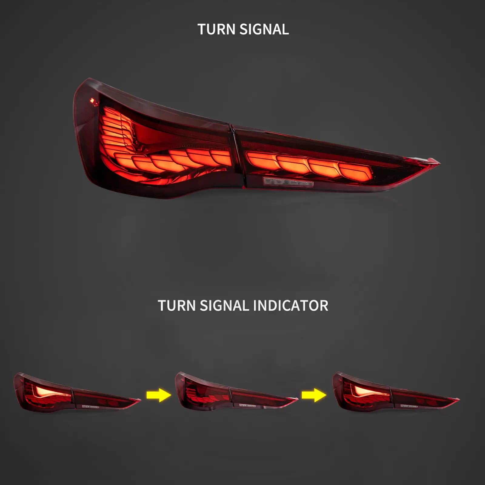 BMW G26 GRAN COUPE - OLED LIGHTBAR RÜCKLEUCHTEN (DYNAMIC) – Bild 3