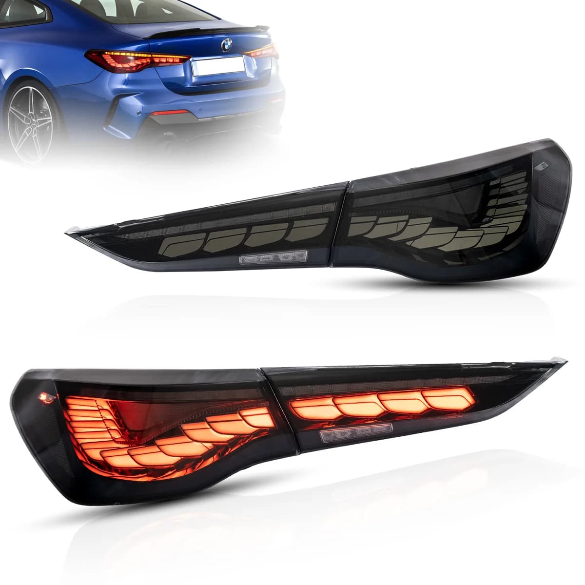BMW G23 CABRIO - OLED LIGHTBAR RÜCKLEUCHTEN (DYNAMIC)