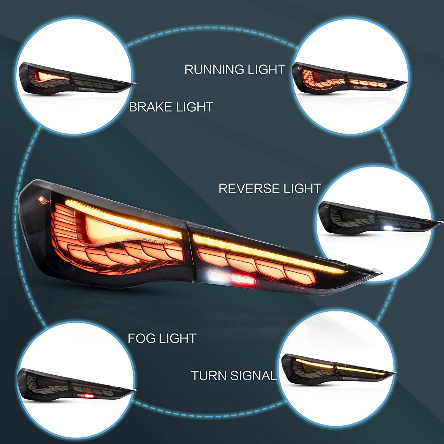 BMW G23 CABRIO - OLED LIGHTBAR RÜCKLEUCHTEN (DYNAMIC) – Bild 5