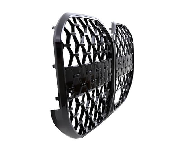 BMW G26 GRAN COUPE - SPORT KÜHLERGRILL GLANZ SCHWARZ V.5 – Bild 2