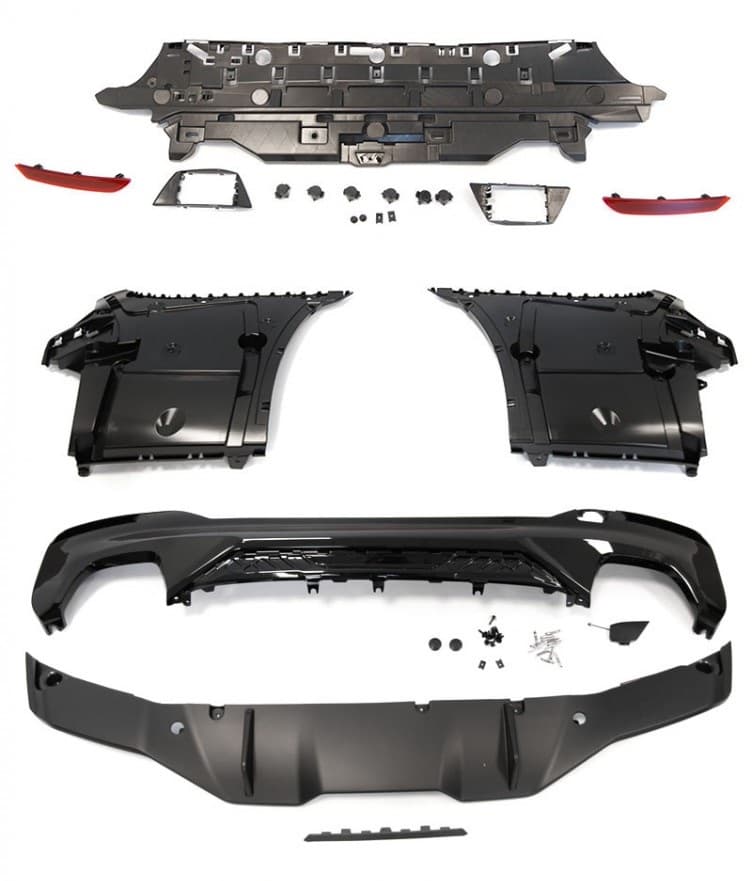 BMW G30 LCI - HECK STOSSSTANGE M PERFORMANCE OPTIK (PDC) V.2 – Bild 2