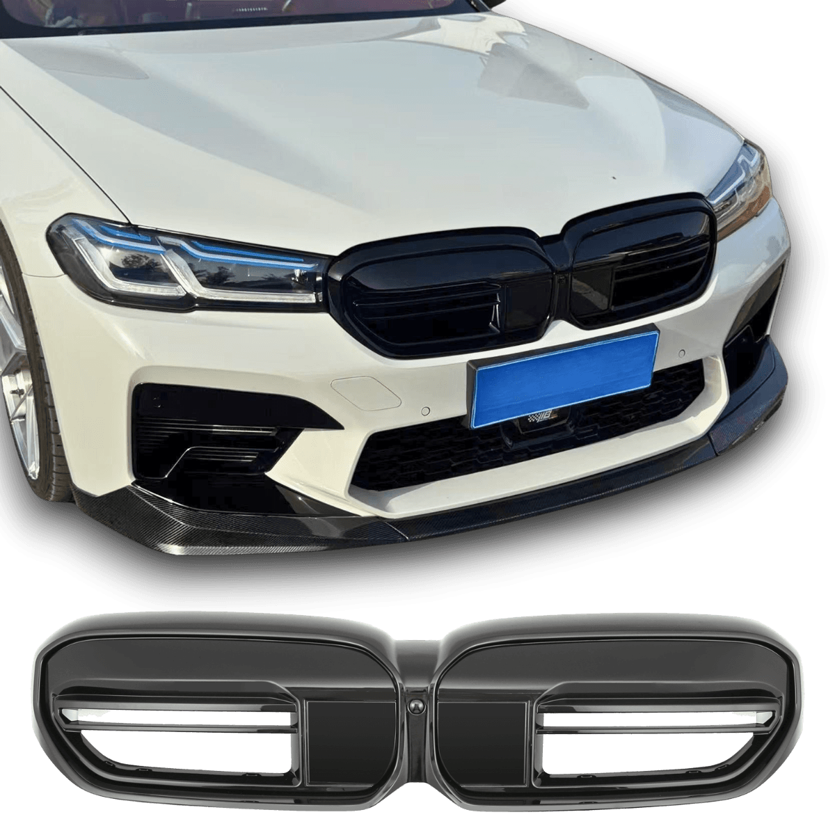 BMW G30 LCI - SPORTGRILL GLANZ M PERFORMANCE OPTIK V.2 – Bild 4