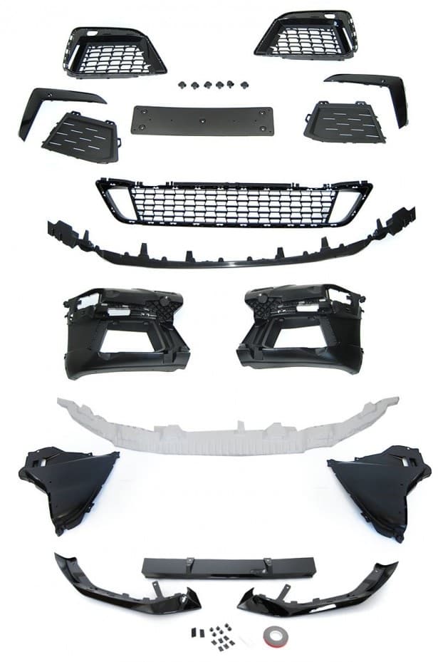 BMW G30 LCI - FRONT STOSSSTANGE M PERFORMANCE OPTIK (PDC/SRA) V.3 – Bild 3