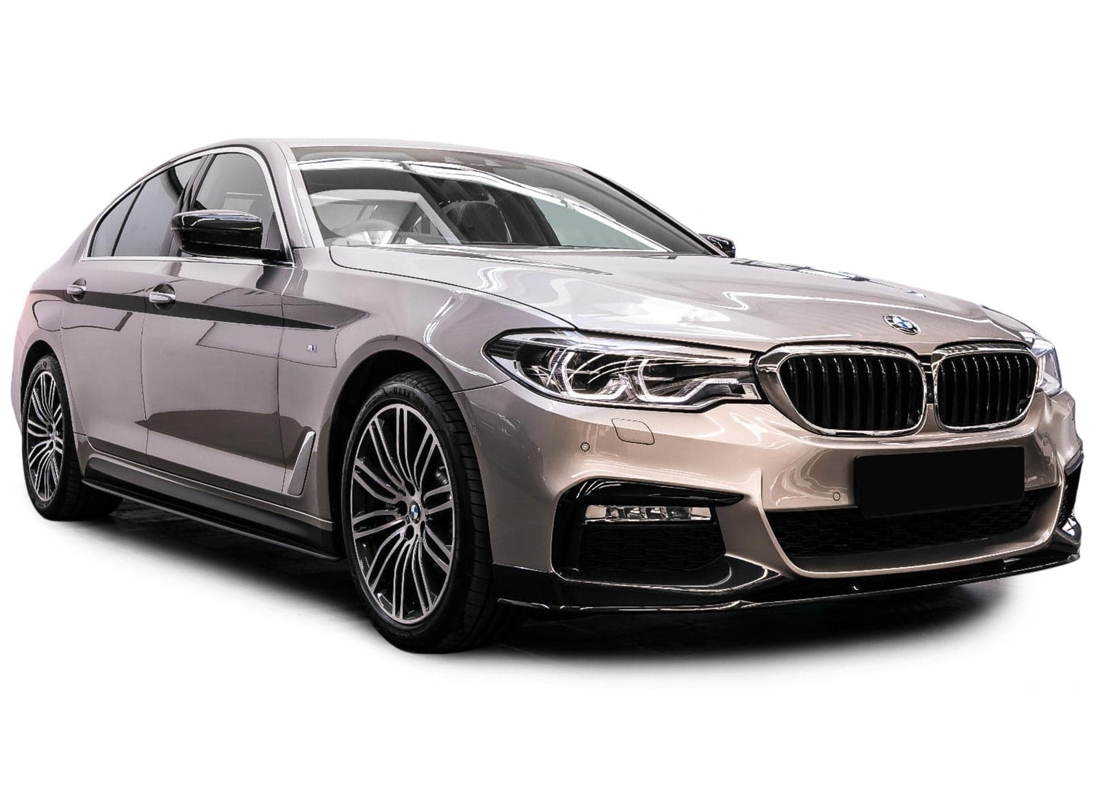 BMW G30 - FRONTSPOILER FRONTLIPPE SCHWARZ GLÄNZEND (DTC OPTION) – Bild 2