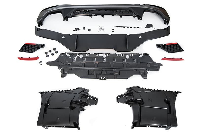 BMW G31 LCI - HECK STOSSSTANGE M PERFORMANCE OPTIK (PDC) V.1 – Bild 4